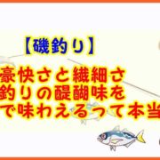 磯釣り 豪快さと繊細さ、釣りの醍醐味をスマホで味わえるって本当？